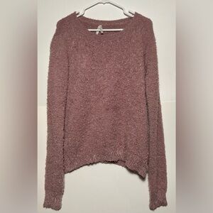 Mudd Long Sleeve Sweatshirt Pink Size L